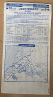 AIRPLANE FLIGHT PLAN ,JEPPESEN ,EUROPE ,HIGH ALTITUDE ENROUTE CHARTS,EFFECTIVE 21 SEP 89 - Autres & Non Classés