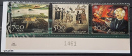 Mexico 2021, 200-500-700 Years Of Mexican History, MNH Stamps Strip - Mexico