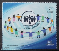 Mexico 2021, Mexico City Council For Security, MNH Single Stamp - Mexico