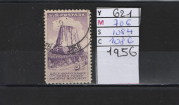 PRIX FIXE Obl  621 YT 706 MIC 1084 SCO 1086A GIB Devils Tower 1956 Etats Unis  58A/07 - Used Stamps