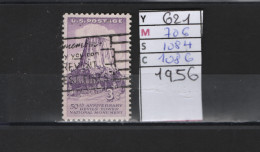 PRIX FIXE Obl  621 YT 706 MIC 1084 SCO 1086A GIB Devils Tower 1956 Etats Unis  58A/07 - Used Stamps