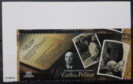 Mexico 2021, Carlos Pellicer - Poet And Writer, MNH Single Stamp - Mexico