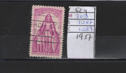 PRIX FIXE Obl  624 YT 709 MIC 1087 SCO 1089 GIB Protection Infantile Honoring Those Who 1957 Etats Unis  58A/07 - Used Stamps