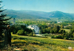 CPM-81- DOURGNE - Abbaye D'EN CALCAT - Un Moine, Le Monastèere Et La Montagne Noire ***2 Scans - Dourgne