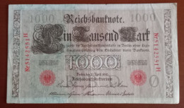 #1   ALLEMAGNE - DEUTSCHE REICH 1000 MARK  - 1910 - 1.000 Mark