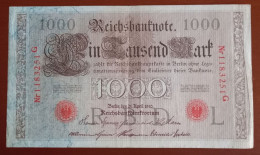 #1   ALLEMAGNE - DEUTSCHE REICH 1000 MARK  - 1910 - 1.000 Mark