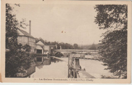 MIK :   Calvados : PONT D ' OUILLY :  Vue  D El Orne  ,pont - Pont D'Ouilly