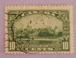 CANADA YT 177 OBLITERE " CHATEAU DE WINDSOR" ANNÉE 1935 - Oblitérés