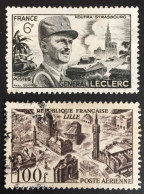 France 1948 /49 - Aerial Cityscapes Views Of The Town Lille, General Lecrerc - Used - Gebruikt