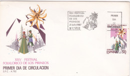 Pyrenean Folklore Festival - 1987 - FDC