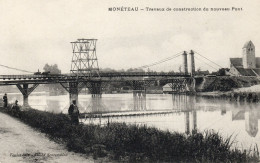 89 : Monéteau :  Travaux De Construction Du Nouveau Pont      ///  Réf. Fév. 24  ///   N° 29.336 - Moneteau