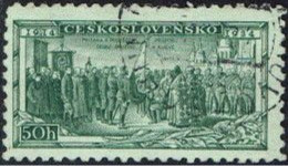 TCHECOSLOVAQUIE -   Consécration Du Drapeau De La Légion à Kiev - Used Stamps