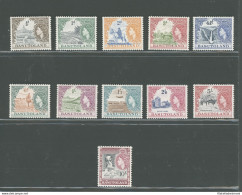 1954 Basutoland - Stanley Gibbons N. 43-53 - Serie Di 11 Valori - MNH** - Other & Unclassified
