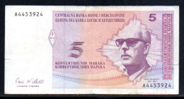 509-Bosnie-Herzegovine 5 Convertible Maraka 1998 A445 - Bosnien-Herzegowina