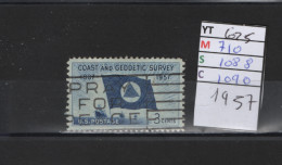 PRIX FIXE Obl  625 YT MIC 710 SCO 1088 GIB 1090 Drapeau Du Service Topographique Coast And Géodetic S Etats Unis  58A/07 - Oblitérés