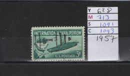 PRIX FIXE Obl  628 YT 713 MIC 1091 SCO 1093 GIB  International Naval Review 1957 S Etats Unis  58A/07 - Oblitérés