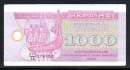 509-Ukraine 1000 Karbovantsiv 1992 231-13 - Ucrania