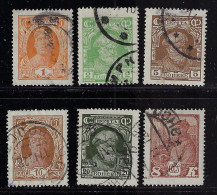 RUSSIA 1927 SCOTT #382,383,386,391,395,402 USED - Gebraucht