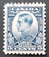 Canada 1932  USED  Sc 193,    5c Prince Of Wales - Oblitérés