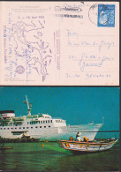 Stockholm MWSt. Numera Numera, Cachet Rotatary  Ostsee-Kreuzfahrt  M/S Regina Maris - Cartas & Documentos