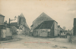 CPA  Jouy Le Chatel Rue De L'église - Sonstige & Ohne Zuordnung