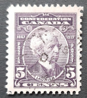 Canada 1927  USED  Sc 144,    5c Sir Wilfrid Laurier - Oblitérés