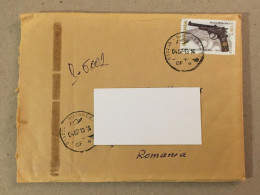 Romania Stationery Circulated Letter Philatelic Cover Stamp Registered Fire Weapon Flintlock Gun 2013 - Altri & Non Classificati
