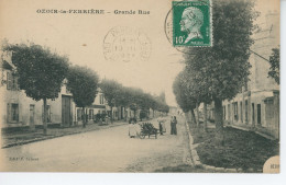 CPA  Ozoir La Ferrière Grande Rue - Sonstige & Ohne Zuordnung