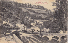 81. VABRE. CPA.  LES VIEUX PONTS - Vabre