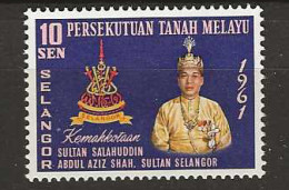 1961 MNH Selangor Mi 97 - Selangor