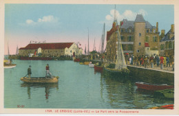 CPA  Le Croisic Le Port Vers La Poissonnerie ,éditeur F Chapeau, Nantes - Le Croisic