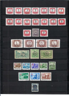 HONGRIE Ca.1919-60: Lot D' Obl. Et Neufs* Divers - Dienstzegels