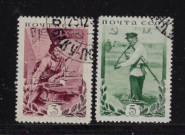 RUSSIA 1935 SCOTT #573,574   Used - Used Stamps
