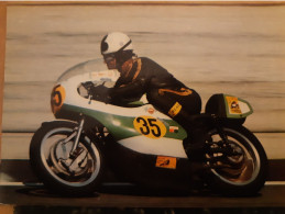 Moto Kawasaki  500 CC GUNNARSSON  PAUL RICARD 22 AVRIL 1973 - Motorradsport