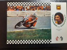 Moto SERIE GRAN PRIX DERBI GP 125 ASSEN 29 JUIN 1974 ANGEL NIETO - Motorradsport