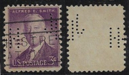 USA United States 1908/1940 Stamp With Perfin JLH By J. L. Hopkins & Company Incorporated From New York Lochung Perfore - Perfin