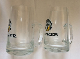2 Chope à Bière Becker 20 Cl - Glasses