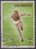 1964 San Marino ° Mi:SM 802, Sn:SM 582, Yt:SM 615, Running, Summer Olympic Games 1964 - Tokyo (I) - Gebruikt