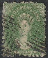 AUSTRALIAN STATES TASMANIA 2d CHALON PERF 10. - Used Stamps