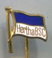 Football Soccer Futbol Calcio - Hertha BSC Berlin  Germany, Vintage Pin Badge Abzeichen, Enamel - Football