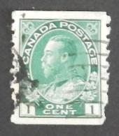 CANADA YT 93aB OBLITERE "GEORGE V" ANNÉES 1911/1916 - Oblitérés