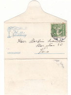 Suède - Lettre Petit Format De 1922  ?  - Exp Vers Vasa - - Briefe U. Dokumente