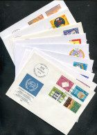 "SCHWEIZ" Partie Mit 9 FDC (70076/50) - Lots & Kiloware (mixtures) - Max. 999 Stamps