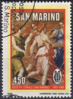 1986 San Marino ° Mi:SM 1349, Sn:SM 1116, Yt:SM 1143, Choral Society - Gebruikt