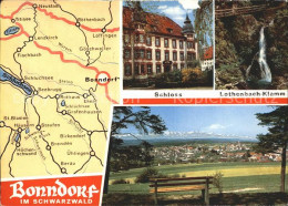 72333794 Bonndorf Schwarzwald Lothenbach-Klamm Schloss Bonndorf - Bonndorf