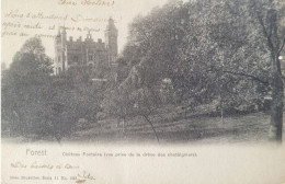 Forest - Château Fontaine, Vue Prise De La Drève Des Chatâigniers (Nels, Bruxelles, Série 11 No. 393), Circulée 190? - Vorst - Forest