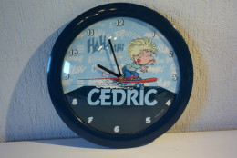 C50 Horloge Bande Dessinée Cédric Dupuis 2004 - Horloges