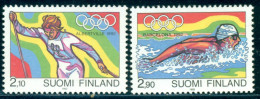 1992 Albertville Olympics,skiing,swimming,sports,Finland,Mi.1161,MNH - Inverno1992: Albertville