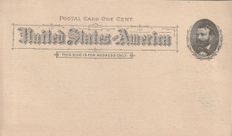 USA - 1893, Postal Stationery, Columbian Exhibition, Battle Ship Illinois, Mint - ...-1900
