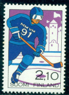 1991 Ice Hockey World Championship,Turku Castle,sports,Finland,Mi.1130,MNH - Eishockey